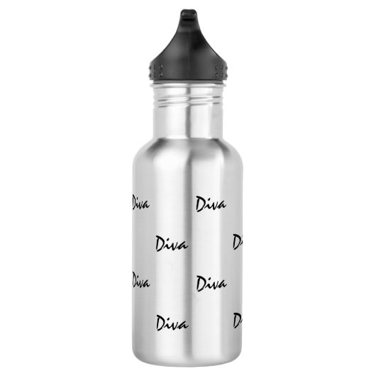 Diva Wasserflasche aus nicht rostendem Stahl (Rechts)