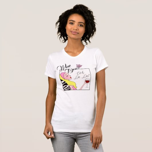 DIVA "Wine Down" T-Shirt (Vorne ganz)
