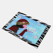 DIVA "Winter Magic" Fußmatte (Schrägansicht)