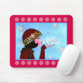 DIVA "Winter Magic" Mousepad (Mit Mouse)
