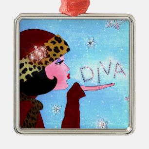 DIVA "Winter Magic" Ornament Aus Metall