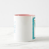 Diva-with-Attitude-Tasse Zweifarbige Tasse (Mittel)