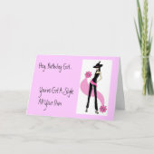 Diva with Style Birthday Card Karte (Vorderseite)