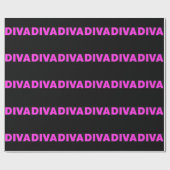 Diva Wrapping Paper Geschenkpapier (Flach)