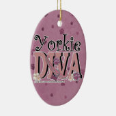 DIVA Yorkshires Terrier Keramikornament (Rechts)