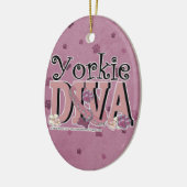 DIVA Yorkshires Terrier Keramikornament (Links)