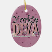 DIVA Yorkshires Terrier Keramikornament (Hinten)