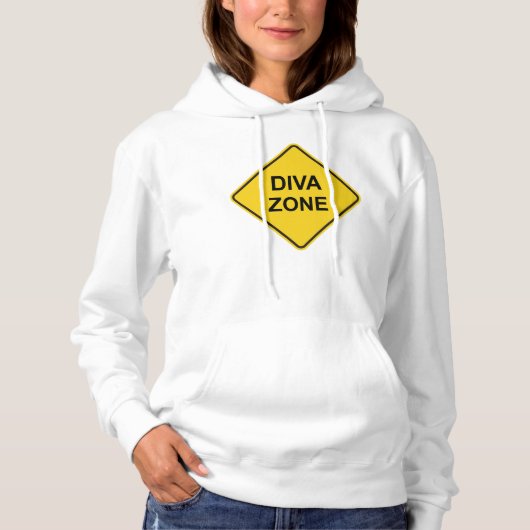 Diva Zone Hoodie (Vorderseite)