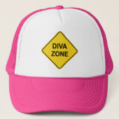 Diva Zone Truckerkappe (Vorderseite)