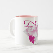 Diva Zweifarbige Tasse (Vorderseite Links)