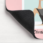 DivaCafe Mausunterlage Mousepad (Ecke)