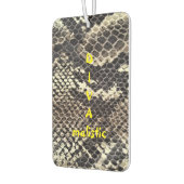 DIVAmalistic Brown Snakeskin Print Air Freshener Autolufterfrischer (Links)