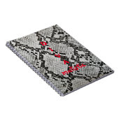 DIVAmalistic Snakeskin Print Notebook Notizblock (Rechte Seite)