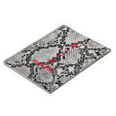 DIVAmalistic Snakeskin Print Notebook Notizblock (Linke Seite)