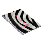 DIVAmalistic Zebra Print Notebook Notizblock (Rechte Seite)