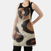DIVAmalistischer Leopard Print All-over-Schürze Schürze (InSitu)
