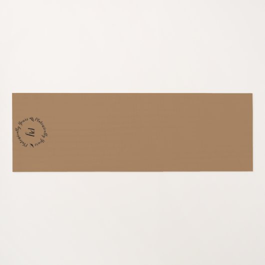 DIVAmalistischer Leopard Print Yoga Mat Yogamatte (Rückseite (Horizontal))