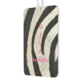 DIVAmalistisches Zebra Print Air Freshener Autolufterfrischer (Links)