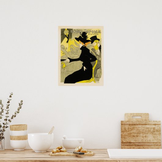 DIVAN JAPONAIS 1894 Henri Toulouse Lautrec Französ Poster (Küche)