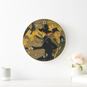 Divan Japonais Große Wanduhr (Zuhause)