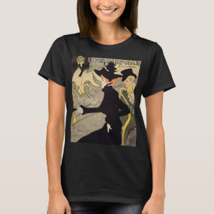 Divan Japonais Toulouse-Lautrec Vintag Art T-Shirt