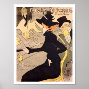 Divan Japonais von Toulouse-Lautrec Poster