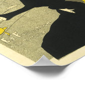 Divan Japonaise Vintage französische Werbung Poster (Ecke)