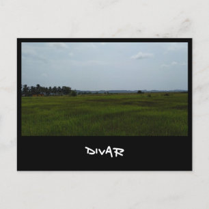 Divar, Goa (Indien) Postkarte