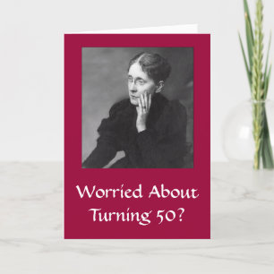 Diva's 50. Geburtstagskarte für Frauen Karte