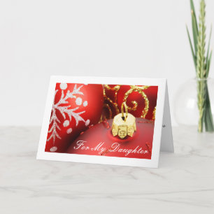 Diva's Christmas Card for Daughters Feiertagskarte
