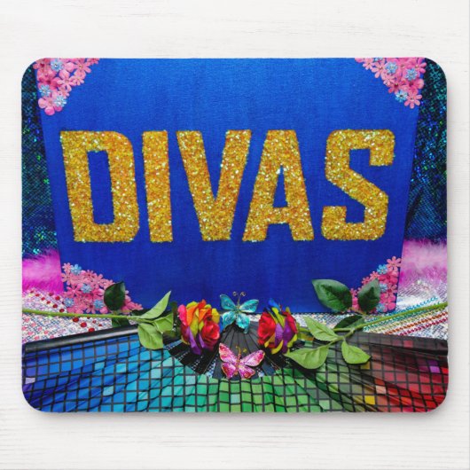 Divas LGBTQ+ Mousepad (Vorne)