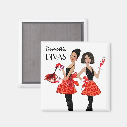 Divas Magnet (Vorderseite/Rückseite)