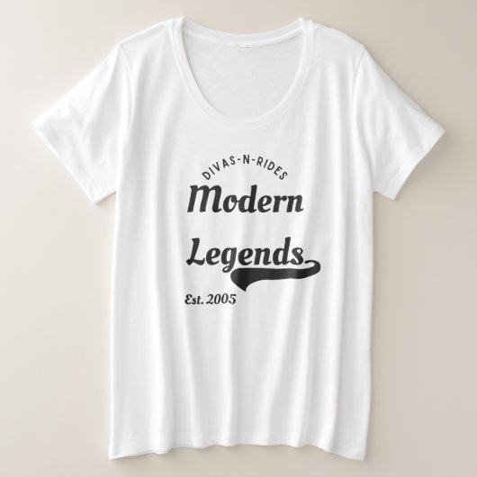 Divas-N-Rides Modern Legends Einteiler (Design vorne)