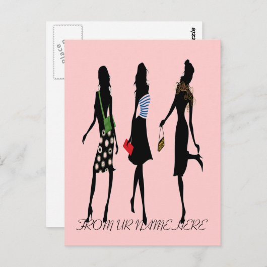 DIVAS Postkarte (Vorne/Hinten)