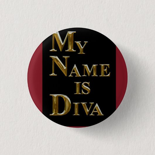 DIVAS-REGEL BUTTON (Vorderseite)