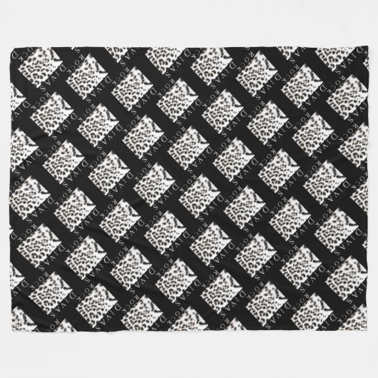 DIVAS ROCK FLEECEDECKE (Vorderseite (Horizontal))