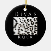 DIVAS ROCK KERAMIK ORNAMENT (Vorne)