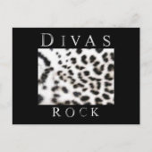 DIVAS ROCK POSTKARTE (Vorderseite)