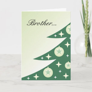 Divas Weihnachtskarte für Bruder Feiertagskarte