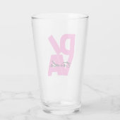 ‚DIVAtude‘ Glas (Rückseite)
