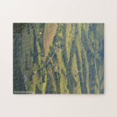 Divcibare grüne Relaxpuzzle Puzzle (Horizontal)