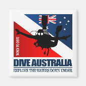 Dive Australia DF2 Magnet (Vorne)