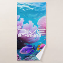 Dive Bahamas - Handtuch
