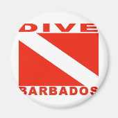 Dive Barbados Magnet (Vorne)
