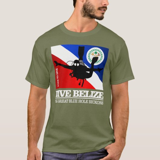 Dive Belize DF2 T-Shirt (Vorderseite)