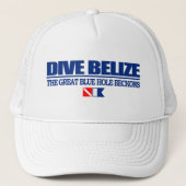 Dive Belize Truckerkappe (Vorderseite)