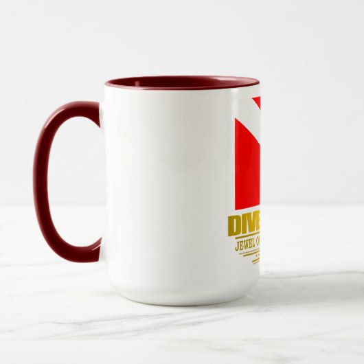 Dive Bonaire 2 Tasse (Links)
