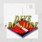 Dive Bonaire Postcard Postkarte (Vorne/Hinten)