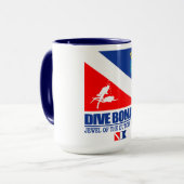 Dive Bonaire Tasse (Vorderseite Links)