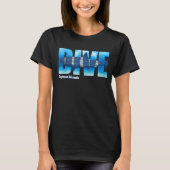 DIVE Cayman Islands SCUBA Diving Snorkeling T-Shirt (Vorderseite)